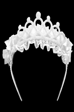 CORONA CENERENTOLA BIANCA